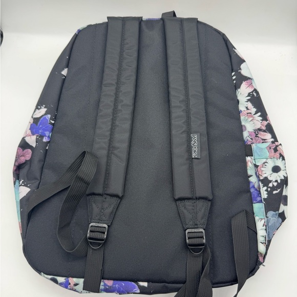 JanSport Backpack in colorful Floral Pattern - Picture 3 of 3